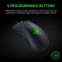 Razer DeathAdder Wired Essential Gaming Mouse 6400 DPI Optical Sensor 5 Programmable Buttons Mechanical Switches Rubber Side Grips-Black