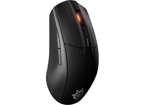 SteelSeries Rival 3 Wireless (Dual Connectivity 2.4GHz & BT.5) Ultra-low latency Gaming Mouse 18000 DPI w/ Optical TrueMove Air Sensor (2x AAA Batteries)
