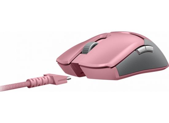 Razer Viper Ultimate w/ Charging Dock Ambidextrous HyperSpeed Wireless Gaming Mouse 20K DPI Optical Switch 70 Hours of Battery Chroma RGB Lighting w/ 8 Programmable Buttons - Quartz