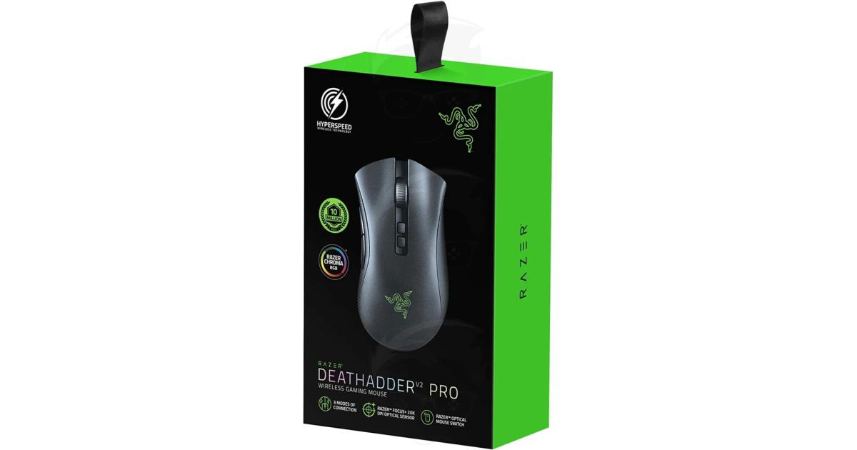 Razer DeathAdder V2 PRO Wireless (3 Connection Types) Gaming Mouse 20K