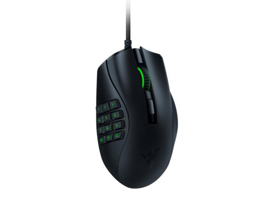 Razer Naga X Wired Gaming Mouse 18K DPI 2nd Gen Optical Mechanical Switch 5G Optical Sensor Chroma RGB Lighting w/ 16 Programmable Buttons-Black