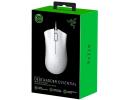 Razer DeathAdder Wired Essential Gaming Mouse 6400 DPI Optical Sensor 5 Programmable Buttons Mechanical Switches Rubber Side Grips-White