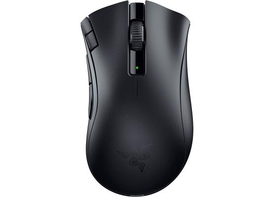 Razer DeathAdder V2 X HyperSpeed Wireless (2.4GHz) Gaming Mouse 14K DPI Optical Sensor Mechanical Switch 235 Hours of Battery w/ 7 Programmable Buttons-Black
