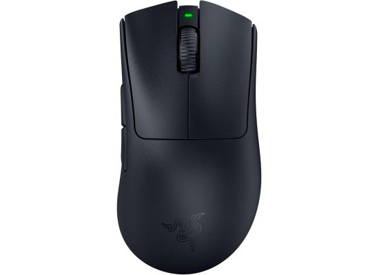 Razer DeathAdder V3 Pro Gaming Mouse: 63g Ultra Lightweight - Focus Pro 30K Optical Sensor - Fast Optical Switches Gen-3 - HyperSpeed Wireless - 5 Programmable Buttons - 90 Hr Battery - Black