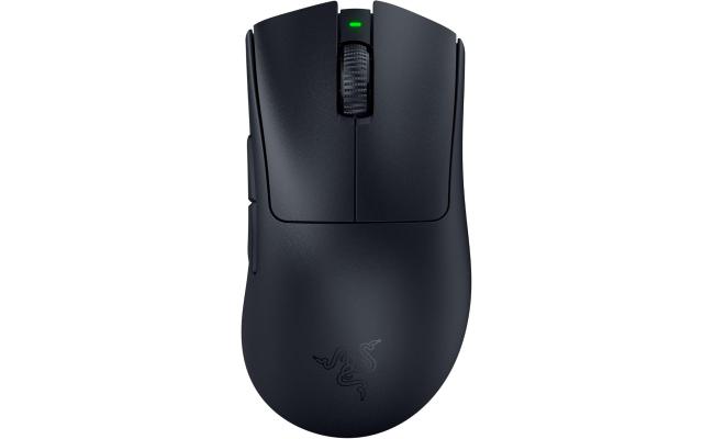 Razer DeathAdder V3 Pro Gaming Mouse: 63g Ultra Lightweight - Focus Pro 30K Optical Sensor - Fast Optical Switches Gen-3 - HyperSpeed Wireless - 5 Programmable Buttons - 90 Hr Battery - Black