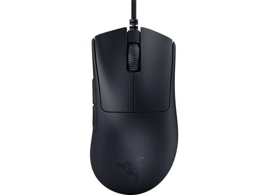 Razer DeathAdder V3 Wired Gaming Mouse 30K DPI Focus Pro Optical Sensor, 59g Ultra-Lightweight Ergo Design 6 Programmable Buttons Up To 8000Hz Polling Rate - Black