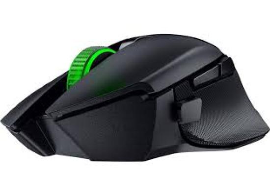 Razer Basilisk V3 X HyperSpeed Chroma RGB Wireless+Bluetooth Gaming Mouse, 7 Programmable Buttons, HyperSpeed Wireless, 5G Advanced 18K Optical Sensor - Black