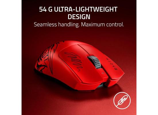 Razer Viper V3 Pro Faker Edition Wireless Gaming Mouse, 35K DPI Optical Switches, 8KHz Hyper Polling Rate, 54g Lightweight, Up To 95 Hours Battery Life, 8 Programmable Buttons