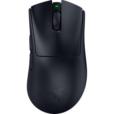 Razer DeathAdder V4 Pro Wireless Gaming Mouse: 56g Lightweight - HyperSpeed Wireless Gen-2 - Optical Scroll Wheel - Optical Switches Gen-4 - Focus Pro 45K Sensor Gen-2 - Up to 150 Hr Battery - Black