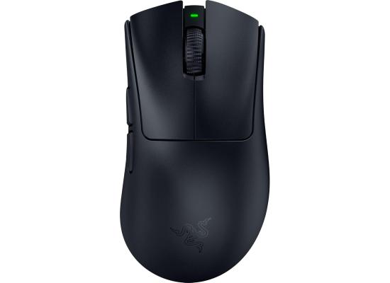 Razer DeathAdder V4 Pro Wireless Gaming Mouse: 56g Lightweight - HyperSpeed Wireless Gen-2 - Optical Scroll Wheel - Optical Switches Gen-4 - Focus Pro 45K Sensor Gen-2 - Up to 150 Hr Battery - Black