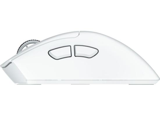 Razer DeathAdder V4 Pro Wireless Gaming Mouse: 57g Lightweight - HyperSpeed Wireless Gen-2 - Optical Scroll Wheel - Optical Switches Gen-4 - Focus Pro 45K Sensor Gen-2 - Up to 150 Hr Battery - White