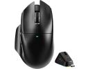 ATTACK SHARK V6 65g Wireless Gaming Mouse with RGB Magnetic Charging Dock,BT/2.4GHz Wireless/Wired Mouse 1K Polling,PixArt PAW3311 Sensor,25000DPI,Office Gamer Mice for PC/Win/Mac(Black)
