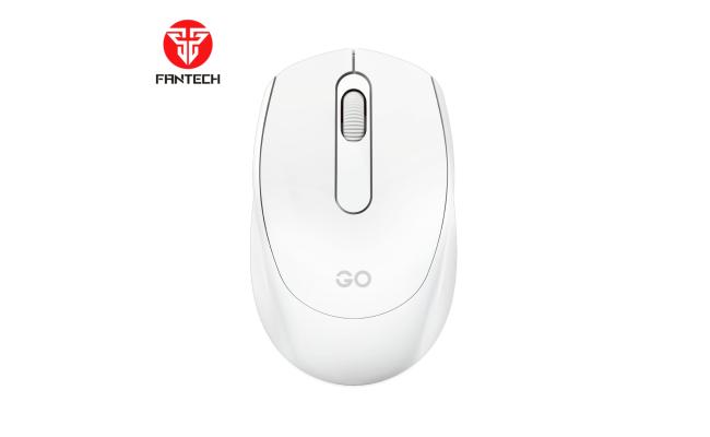 FANTECH GO W603 Wireless Mouse 2.4 Ghz Silent Click 1600 DPi White