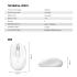 FANTECH GO W603 Wireless Mouse 2.4 Ghz Silent Click 1600 DPi White
