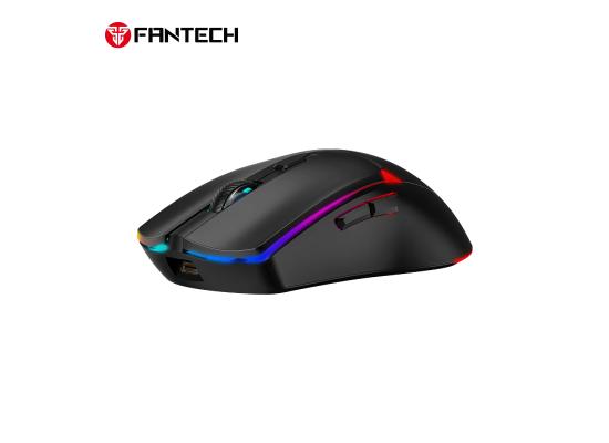 FANTECH WG7V2 CRYPTO II Wireless Gaming Mouse - Black, Switch Lifetime: 20 Million Clicks Sensor: Optical Gaming Sensor DPI (Max): 12000 DPI-Black