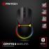 FANTECH WG7V2 CRYPTO II Wireless Gaming Mouse - White, Switch Lifetime: 20 Million Clicks Sensor: Optical Gaming Sensor DPI (Max): 12000 DPI-Black