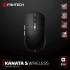 FANTECH KANATA S WG9S WIRELESS GAMING MOUSE-MAXFIT WIRELESS GAMING MOUSE - Dual Mode Connection - Responsive & Accurate Sensor, Grippy Coating-Black