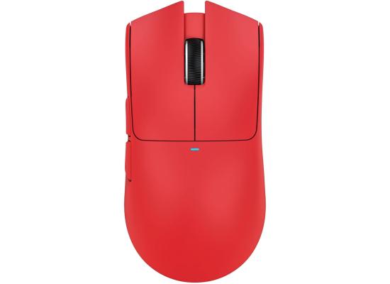 ATTACK SHARK X11 Lightweight Wireless Gaming Mouse with RGB Charging Dock,Tri-Mode-2.4G/USB-C Wired/BT,22K DPI,PAW3311 Optical Sensor,HUYU Switch, 5 programmable Buttons for PC/Mac(Red)