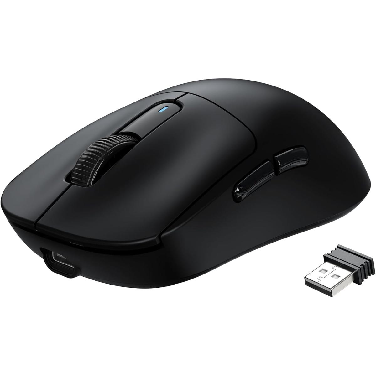 ATTACK SHARK X3 Wireless Gaming Mouse, 49g Ergonomic Computer Mouse, Triple Modes PAW3395 26K DPI Optical Sensor, 200h Battery Life, Programmable Buttons, Gaming Accessories for PC/Laptop/Mac (Black)