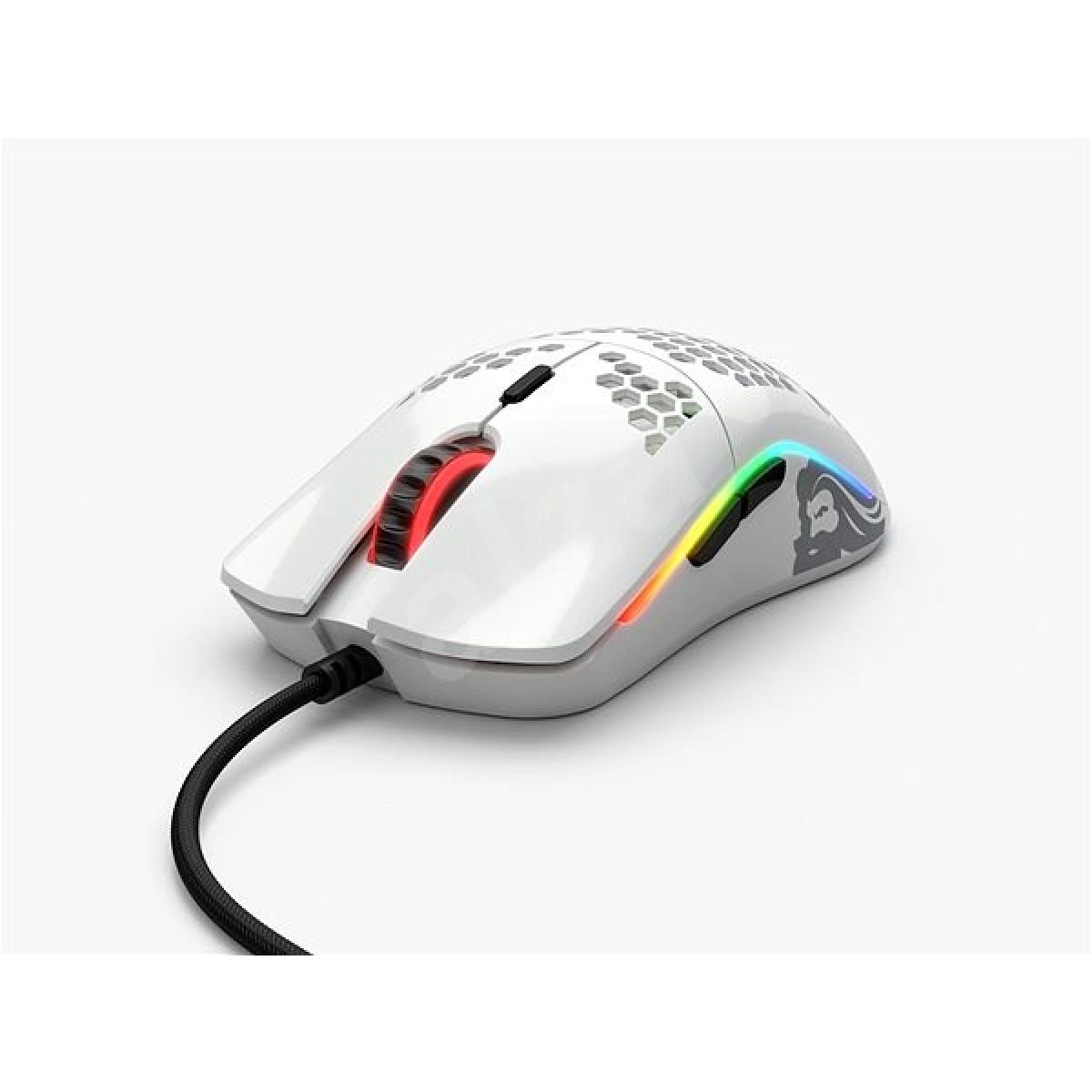 Glorious Model O (Glossy white) Gaming Mouse 12000DPI Pixart 3360 ...