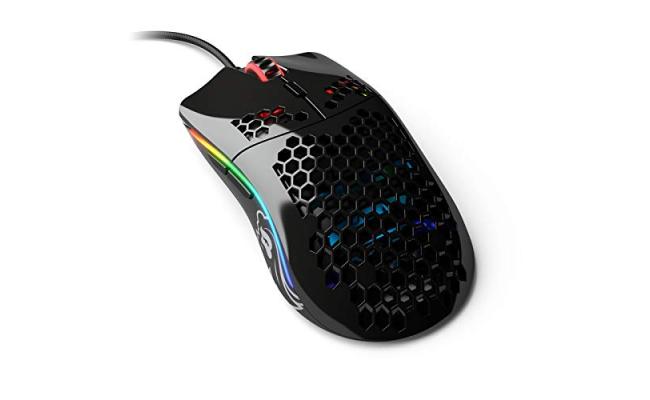 Glorious Model O (Glossy Black) Gaming Mouse 12000DPI  Pixart 3360 Optical Sensor RGB 68G