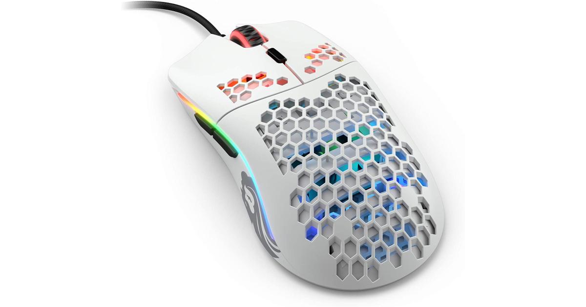 Glorious Model O (Matte white) Gaming Mouse 12000DPI Pixart 3360