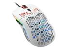Glorious Model D Minus (Glossy White) Gaming Mouse 12000DPI  Pixart 3360 Optical Sensor RGB 62G - small hand