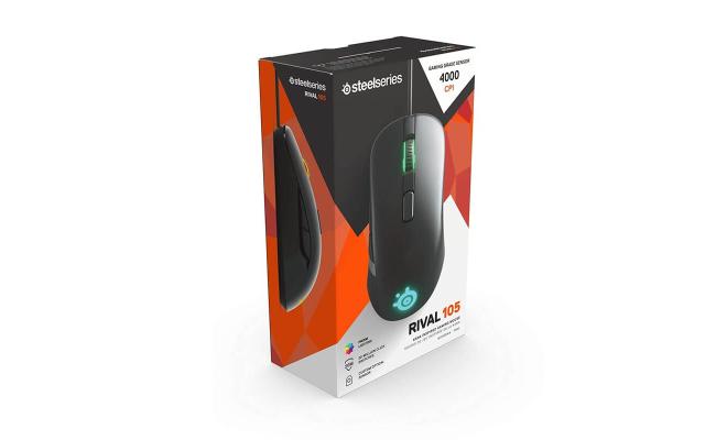 SteelSeries RIVAL 105 4400cpi 105 RGB Gaming Mouse