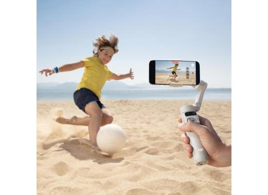 DJI Osmo Mobile 7 Gimbal Stabilizer for iPhone, Android, Built-in Tripod, Ultra-Light, Comfortable Grip, 3-Axis Phone Gimbal, ActiveTrack 7.0, ShotGuides, One-Tap Edit, 10hrs Use, Phone Charging