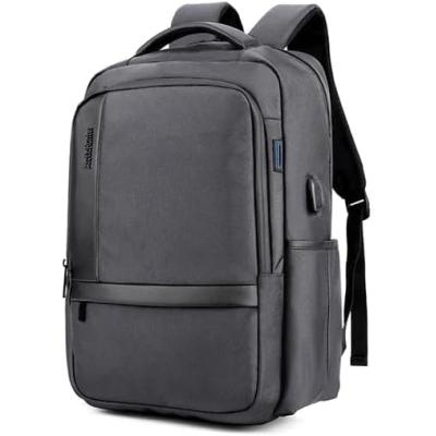 Arctic Hunter Anti-Theft Backpack Waterproof Backpack Laptop Backpack up to 15.6 Inches with USB Port and Headphone Port, Multiple Compartments Padded Backrest B00120 - Grey