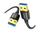 UGREEN USB to USB, 5 Gbps USB 3.0 Cable, Nylon Durable Male to Male Cable, Compatible with Hard Drive, Camera, and More 2M.