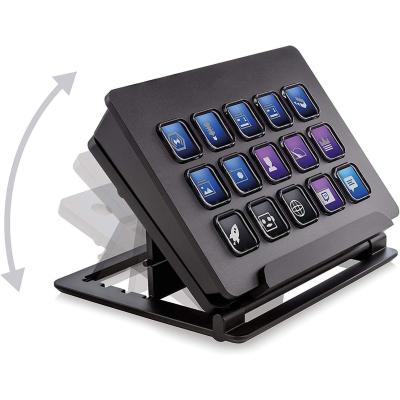 Corsair Elgato Stream Deck OG 15-Key Control Pad, USB 2.0, 15 Customizable LCD keys, For PC & Mac, trigger actions in OBS Studio, Streamlabs, Twitch & YouTube