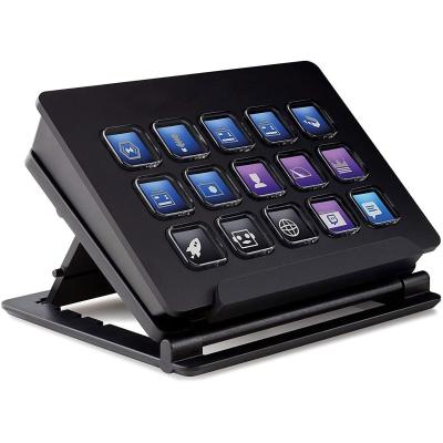 Corsair Elgato Stream Deck OG 15-Key Control Pad, USB 2.0, 15 Customizable LCD keys, For PC & Mac, trigger actions in OBS Studio, Streamlabs, Twitch & YouTube