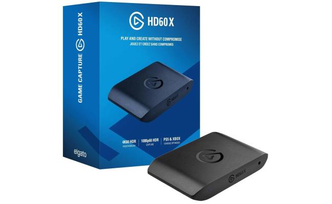 Corsair Elgato HD60 X USB 3.0 Capture Card, HDMI Streaming & Recording  HDR 10-bit Passthrough (up to 4K60) / Capture (up to 1080p60) For PC, Mac, XBOX ,PS