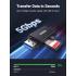 UGREEN SD Card Reader - Portable USB 3.0 Dual Slot Flash Memory Card Adapter Hub for SDXC, SDHC, MMC, RS-MMC, TF, Micro SDXC, Micro SDHC UHS-I for Mac, Windows, Linux, Chrome PC, Laptop