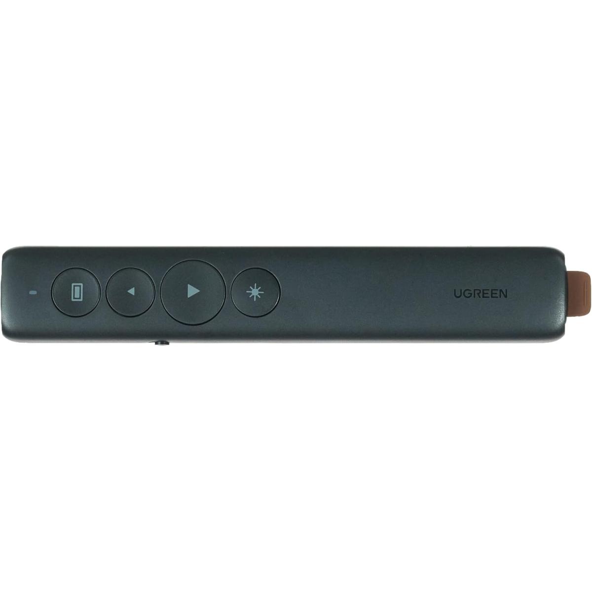 Ugreen 2.4 GHz Wireless Presenter Comfortable to hold, making it easy to use during long presentations Provides freedom of movement without being tethered to a computer ,50654