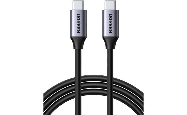 UGREEN USB 3.1 Type C Male to Type C Male Cable Nickel Plating Aluminum Shell 1.5m UGREEN USB 3.1 Type C Male to Type C Male Cable Nickel Plating Aluminum Shell 1.5m