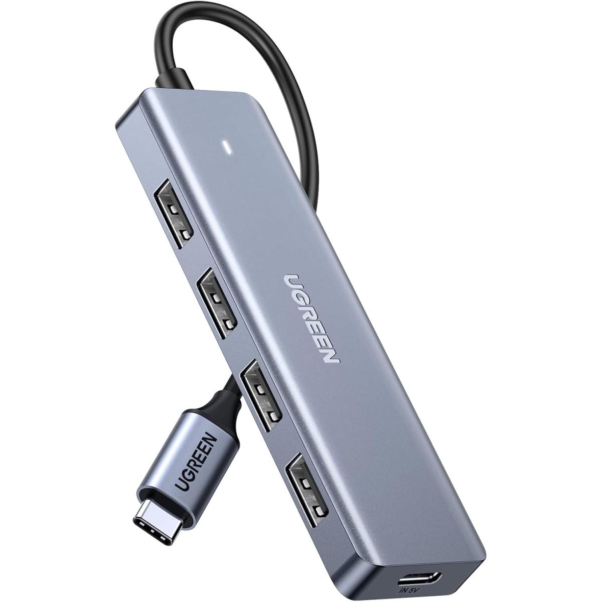 UGREEN USB C to USB A Hub with 4 USB 3.0 for Laptop, MacBook, and More.