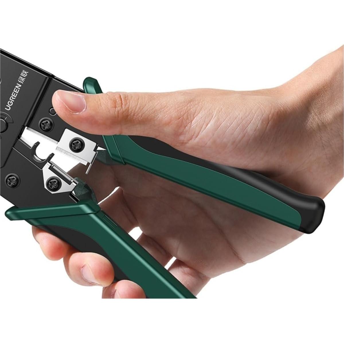 UGREEN NW136 Ethernet connector crimping pliers (black/green) 70683