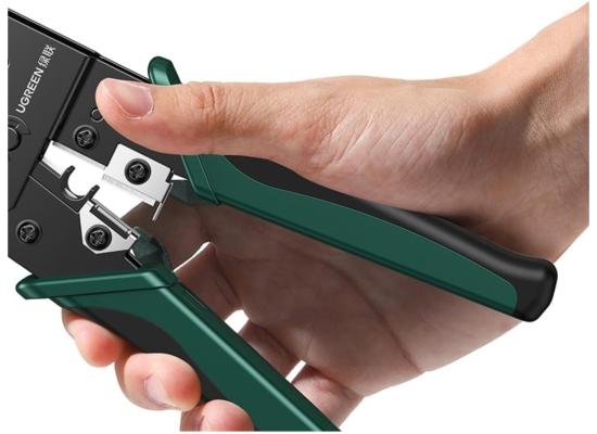 UGREEN NW136 Ethernet connector crimping pliers (black/green) 70683