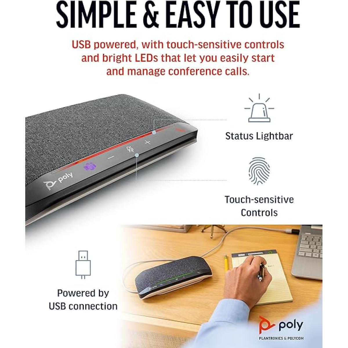 Poly Sync 10 Microsoft Teams Certified Speakerphone