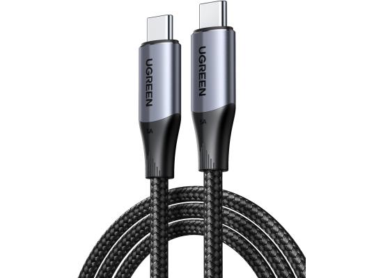 UGREEN 80150 1M 240W USB C to USB C Cable USB3.1 Thunderbolt3 10Gbps 4K Fast Cable.