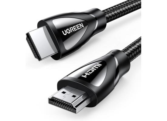 UGREEN 8K HDMI Cable 1.5 M, 48Gbps Ultra High Speed Braided HDMI Cord 10K 8K@60Hz 4K@240Hz, eARC HDR10 HDCP 2.2&2.3, Compatible with PS5/Xbox Series X/Roku TV/HDTV/Blu-ray