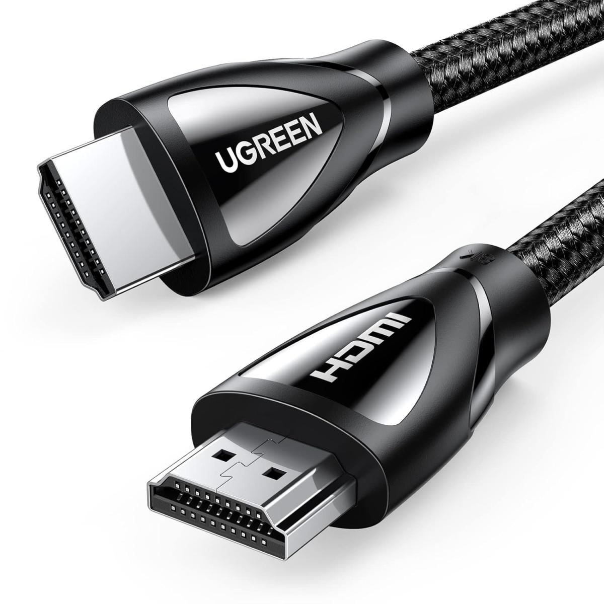 UGREEN 8K HDMI 2.1 Cable 5M (16FT),8K@60Hz,4K@240Hz/144Hz/120Hz HD Cable, HDR 10+, Compatible with MacBook Pro/PS4 And More.