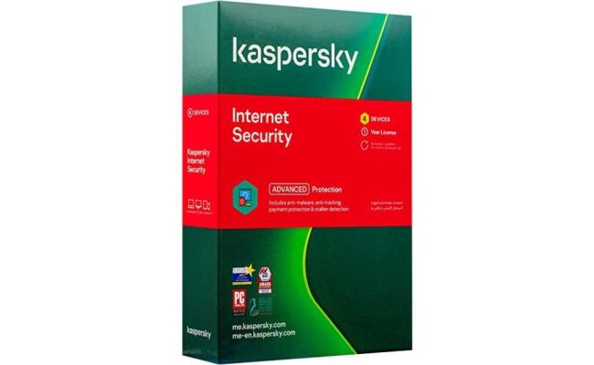 Kaspersky Internet Security, 1 Year License For 4 Devices