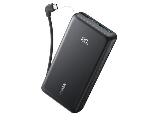 Anker Zolo Power Bank, 20k, 22.5W Max, USB-C In and Out Fast Charging Battery Pack, Slim Travel Essential Phone Power Bank.