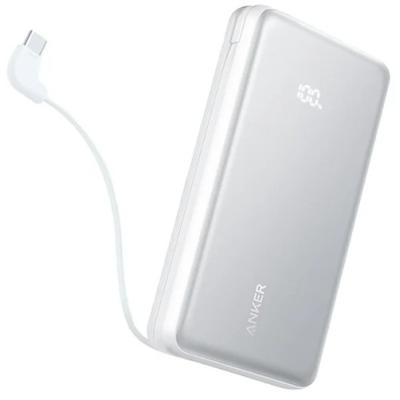 Anker Zolo Power Bank, 20k, 22.5W Max, USB-C In and Out Fast Charging Battery Pack, Slim Travel Essential Phone Power Bank.