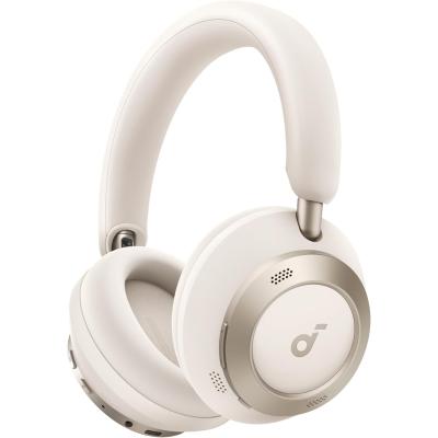 soundcore Space One Pro by Anker, Foldable Over-Ear Headphones for Travel and Work, Adaptive ANC, Hi-Res LDAC, Comfortable Fit, 60H Playtime, 5-Min Charge for 8 Hrs, Multipoint Connection, 6-Mic Calls
