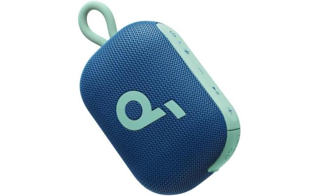 Soundcore Select 4 Go Bluetooth Shower Speaker by Anker, IP67 Waterproof, Ultra-Portable Speaker, Wireless, Powerful Sound, for Outdoors/Home/Travel (Blue)