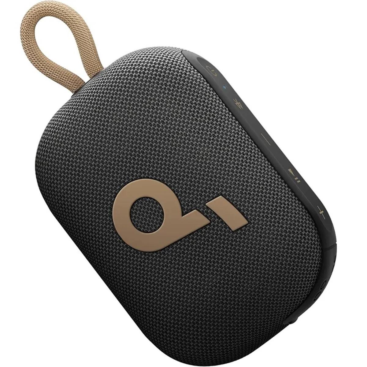 Soundcore Select 4 Go Bluetooth Shower Speaker by Anker, IP67 Waterproof, Ultra-Portable Speaker, Wireless, Powerful Sound, for Outdoors/Home/Travel (Black,Gold)